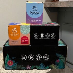 Beetles Gel Polish For Nail HUGE BUNDLE OF 4